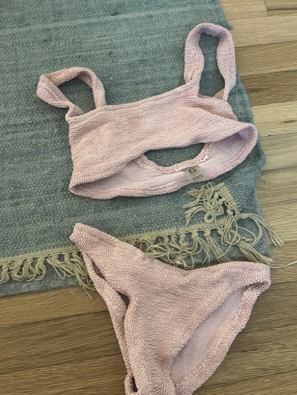 Hunza G Pink Swimsuit